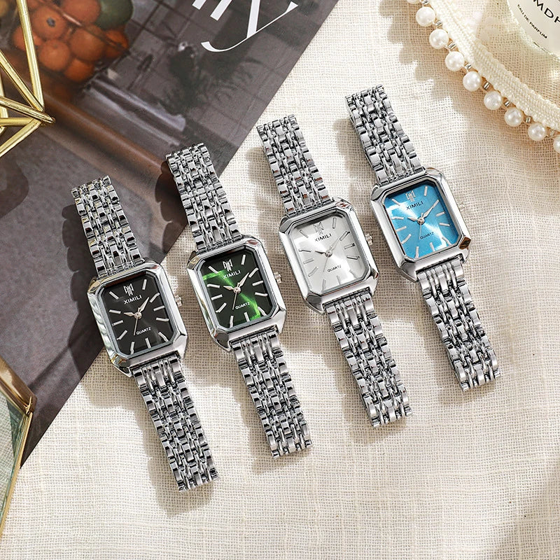Luxury Women's Stainless Steel Watch – The Perfect Gift!






