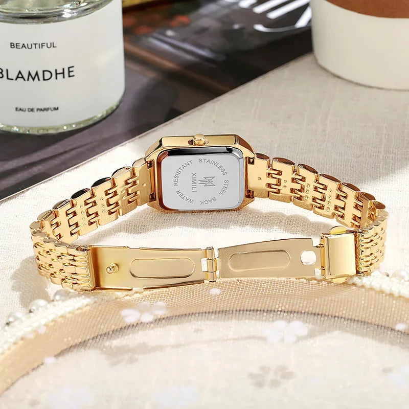 Luxury Women's Stainless Steel Watch – The Perfect Gift!






